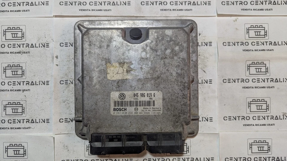 Centralina Motore Volkswagen Lupo Seat Arosa 0281010258 045906019Q - Immagine 1 di 3
