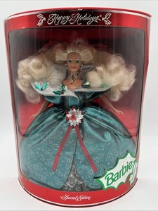 Mattel Barbie "Happy Holidays Special Edition" Barbie Puppe 1995 (14123) Lesen - Bild 1 von 20