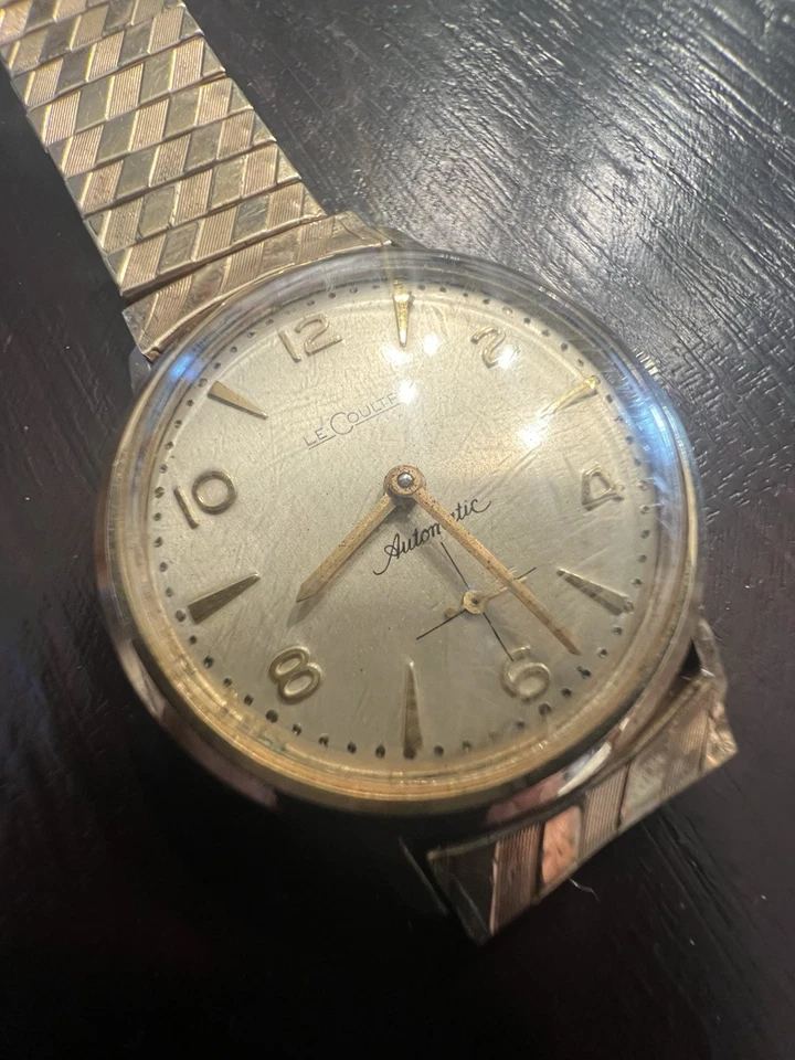 Reloj de pulsera automático vintage LeCoultre para hombre 10k GF - Estate Find ~ no funciona Foto 1 de 4