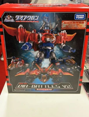 Diaclone Reboot DA-01 Dia-Battles V2 Takara Tomy first print limited edition - Immagine 1 di 2