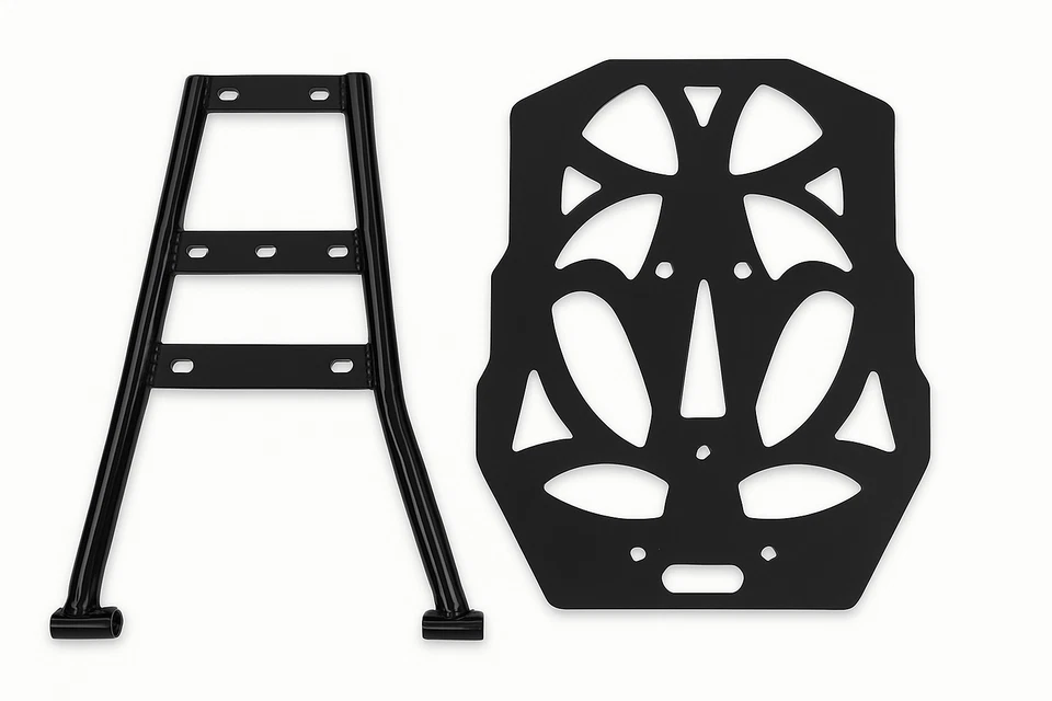 Soporte de equipaje superior negro para SUZUKI DRZ400S DRZ400SM 2000-2024 Foto 1 de 4