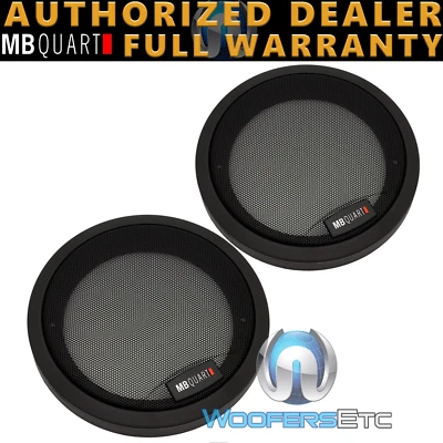 MB QUART 5.25" PROTECTIVE GRILLS FOR COMPONENT COAXIAL SPEAKERS GERMANY MADE NEW - Image 1 of 4