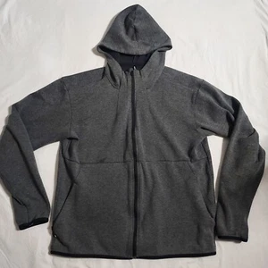 Chaqueta con capucha para mujer REI talla grande gris manga larga cremallera completa - Imagen 1 de 10