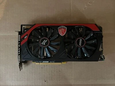 MSI AMD RADEON R9 280 GAMING 3GB GDDR5 PCIE TWIN FROZR GRAPHICS CARD K1-1(9) - Image 1 of 4