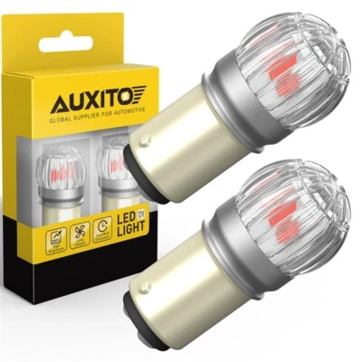 AUXITO BAY15D 1157 P21/5W Red LED Bulb Turn Signal Tail Brake Reverse Light Lamp - Изображение 1 из 4