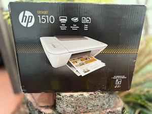 HP DeskJet 1510 All-In-One Printer Scanner Copier w/ Ink New Open Box USB Compac - Picture 1 of 6
