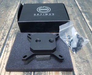 Optimus Signature V2 Intel CPU Water Block BLACK Ceramic Nickel **OPEN BOX ITEM - Bild 1 von 6