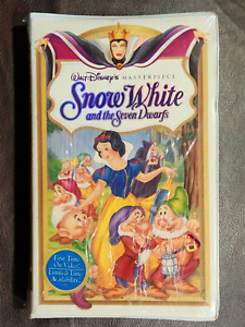 SNOW WHITE AND THE SEVEN DWARFS ~ 1st VHS ~ NEW UNOPENED ~ Disney Masterpieces