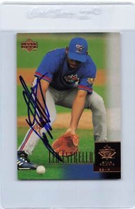 2001 Upper Deck #45 Leo Estrella Blue Jays Signed Auto *H5967