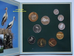 SLOVENIA, official mint set 2003, PROOF, Currency: Tolars, 10 coins, VERY RARE! - Picture 1 of 5