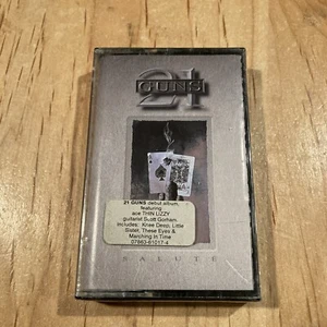 21 Guns - Salute CASSETTE TAPE 1st US issue SEALED thin lizzy scott gorham - Picture 1 of 4