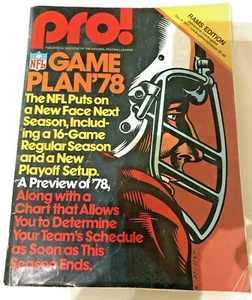 PRO! NFL Football Magazine December 4, 1977 Oakland v. Los Angeles, Rams Edition - Picture 1 of 3