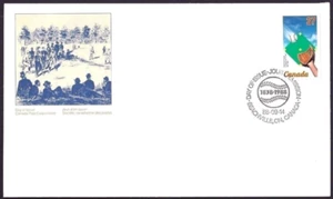 Canada #1221 BASEBALL IN CANADA Brand New 1988 First Day Cover - Picture 1 of 2