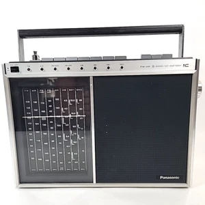 Vtg Panasonic RF-1700 FM-AM 8-Band Short Wave Radio AC Battery See Video Works - Picture 1 of 22