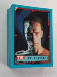 1991 Topps T2 TERMINATOR 2 Complete Sticker Card Set 1-44 - Picture 1 of 1