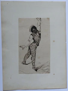 Drawing Ink 19th Dancer - Picture 1 of 10