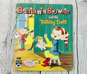 Vintage 1962 Benjamin Brownie And The Talking Doll Christmas Book