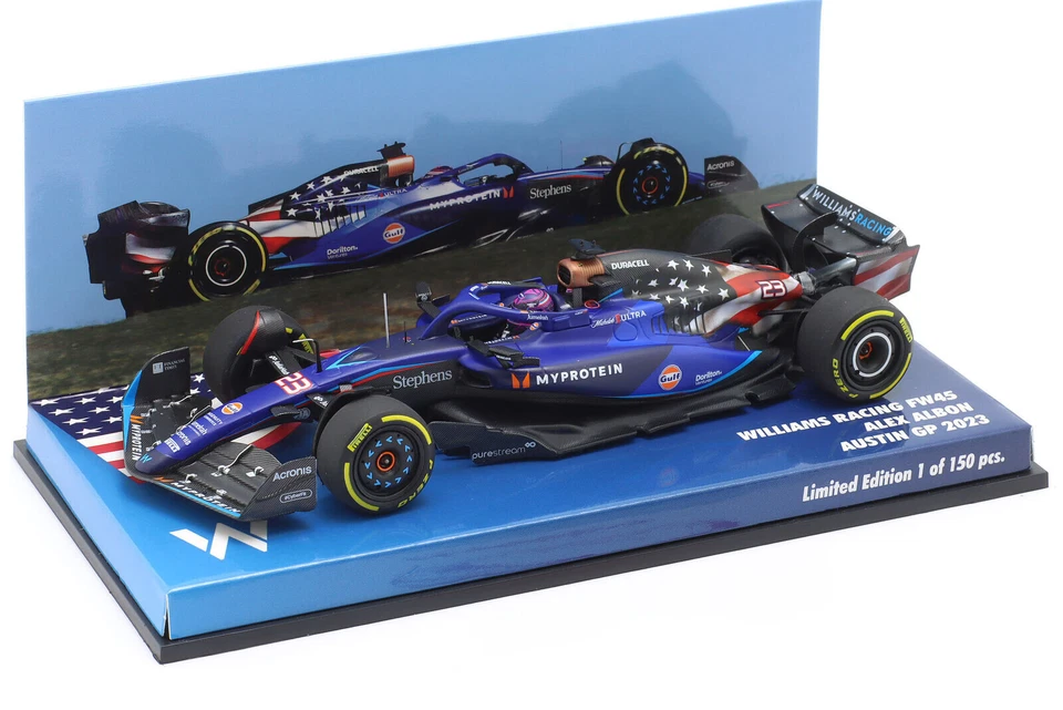 1/43 MINICHAMPS - WILLIAMS - F1 FW45 TEAM WILLIAMS RACING GULF N 23 447231923