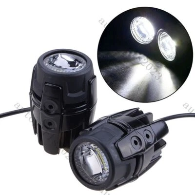 Pair Adventure Motorcycle LED Fog Lights Auxiliary For BMW R1200GS 750GS F850GS Foto 1 de 4