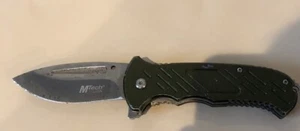 Mtech Folding Blade MT Green,Army - Picture 1 of 2