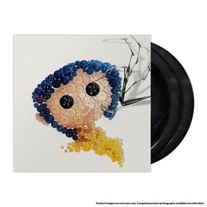 Coraline Original Motion Picture Vinyl Record Soundtrack 2 LP Black Button Mondo - Picture 1 of 5
