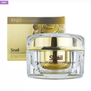 ANJO Premium Snail Cream Repair 50ml Luxury Anti-Aging Cream Korean Skin Care - Picture 1 of 10