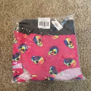 Torrid Womens Size 3 Rainbow Scotton Mid Rise Boyshort Lace Trim Panty NEW NWT - Picture 1 of 5