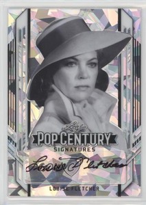 2021 Leaf Metal Pop Century Silver Crystals 32/37 Louise Fletcher Auto 0q0
