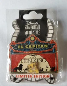 Disney Soda Fountain DSF DSSH Lion King Marquee with Simba LE 300 Pin 86112 - Picture 1 of 1