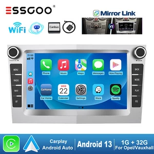 Für Opel Corsa C D Astra G H Meriva Carplay Android 13 Autoradio GPS NAV RDS Kam - Bild 1 von 14