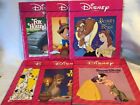 1990's Disney Book & Cassette Stories - Your Choice - Snow White, Beauty & Beast