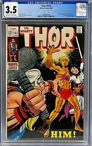 Thor 165 1st Him CGC 3.5 (Adam Warlock) MCU Super Key!! Confirmed for GotG 3! - Picture 1 of 2