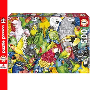 Rompecabezas PARROTS 500 piezas EDUCA Super Deluxe 19547 - Imagen 1 de 11