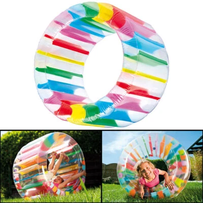 infactory Aufblasbares Kinder-Zorbing-Rad 72 cm Innendurchmesser & 13 Bällen - Bild 1 von 4