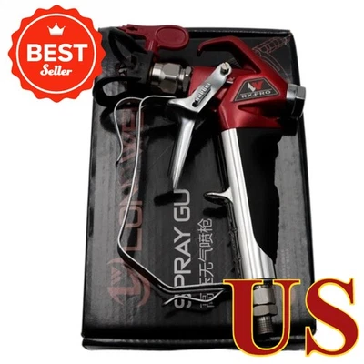 UPS 538020 RX-Pro Red Series Airless Spray Gun W/ 517 Tip & Guard Titan New - Image 1 of 4