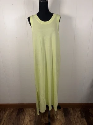 Maxi Vestido Lululemon All Yours Tank Verde Crujiente 12 Foto 1 de 4