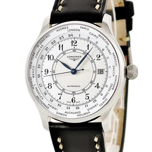 LONGINES 130YEARS165 GMT L.2.614.4.13.2 Manufacturer overhauled, white, bl - Picture 1 of 6