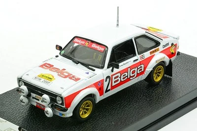 MODELLINO AUTO STATICO VITESSE FORD ESCORT RS #2 RALLY DU CONDROZ MIKKOLA 1/43 - Immagine 1 di 4