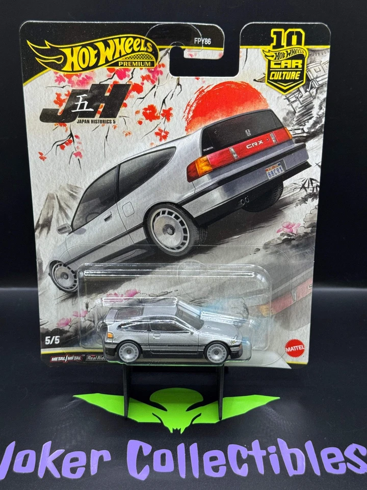 Honda CRX # 5/5 Hot Wheels Premium Car Culture Japan Historics 5 '88 Foto 1 de 1