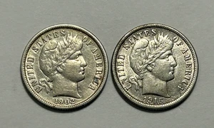 1908 D FRISEUR HALF DOLLAR ss - Bild 1 von 2