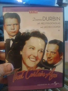 That Certain Age (DVD) Deanna Durbin Melvyn Douglas 1938 - Picture 1 of 2