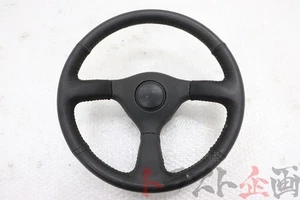 NISSAN Skyline GT-R BNR32 Genuine Steering Wheel Reupholstered Trust企画 - Picture 1 of 10