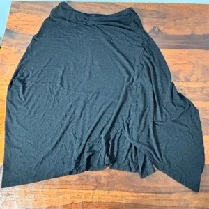 Kozan Women's Asymmetric Midi Skirt Gray Size L - Picture 1 of 6