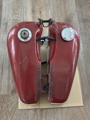 Harley-Davidson Heritage Softail tanque de combustible dividido gasolina Evo Foto 1 de 4