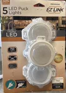 Puck Light Linkable Plug-in LED weiß ULTRA PROGRADE EZ Link mit Schalter (5er Pack) - Bild 1 von 2