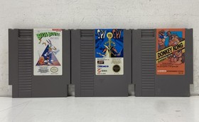 NES Bundle: Donkey Kong Classics, Spy vs Spy, & The Bugs Bunny Crazy Castle