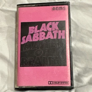 Black Sabbath Master Of Reality Cassette Tape NEMS ZCNEL 6004 Stored  4-49 Years - Picture 1 of 8