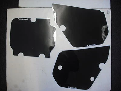 Números fondos Kawasaki KX 125 250 1990-1991 NEGRO KX 125 KX 250  - Imagen 1 de 2