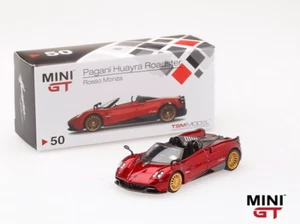 Mini GT 1:64 Model Car Pagani Huayra 2017 Red Monza Truescale TSM Diecast - Picture 1 of 7