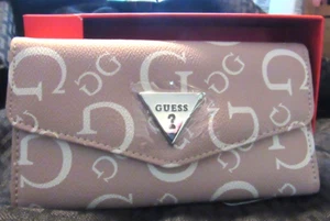 Genuine Guess "LATHAN" Envelope Wallet in MAUVE - Picture 1 of 1